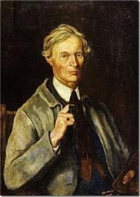 Portrait of Jan Van Vuuren: Portrait by Frans Huysmans